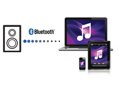 Kablosuz müzik için Bluetooth özellikli hoparlörler