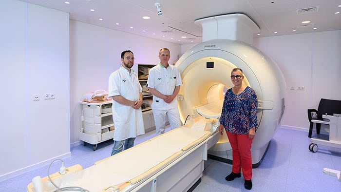 Faster MRI and more comfort for patients at Ikazia