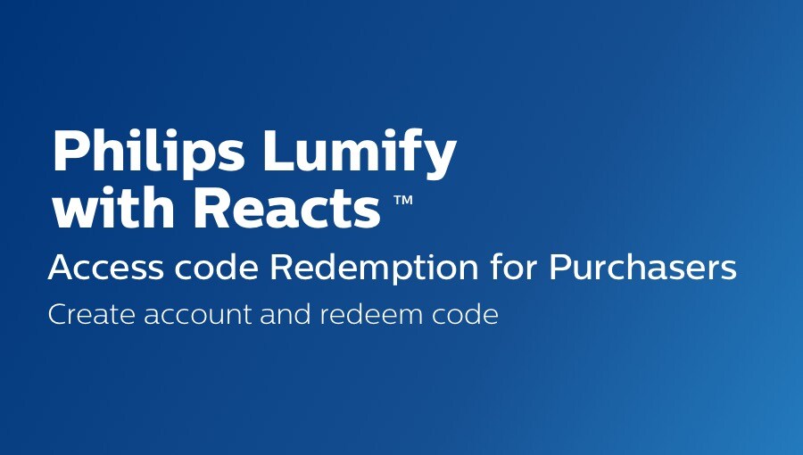 create account and redeem code