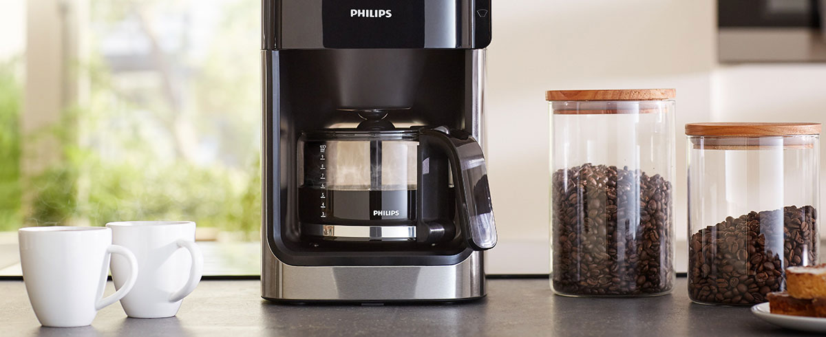 Philips'ten damlamalı filtre kahve makineleri