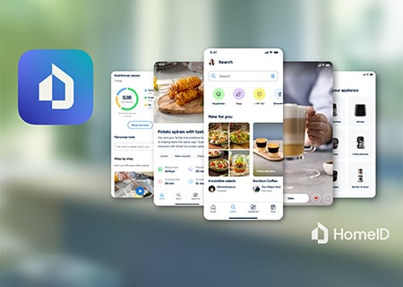 Philips HomeID uygulaması, tarifler için akıllı uygulama