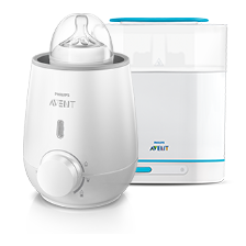 Philips Avent biberon ısıtıcıları ve sterilizatör