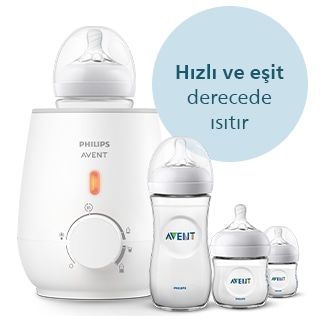 Philips Avent Hızlı Biberon Isıtıcı Şişeleri ve Haznesi