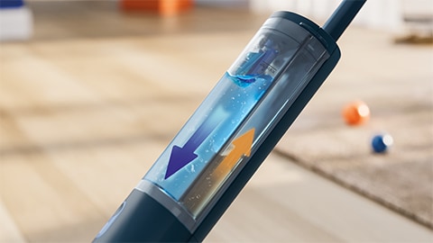 Philips OneUp Elektrikli Paspas 2 ayrı hazneye sahiptir