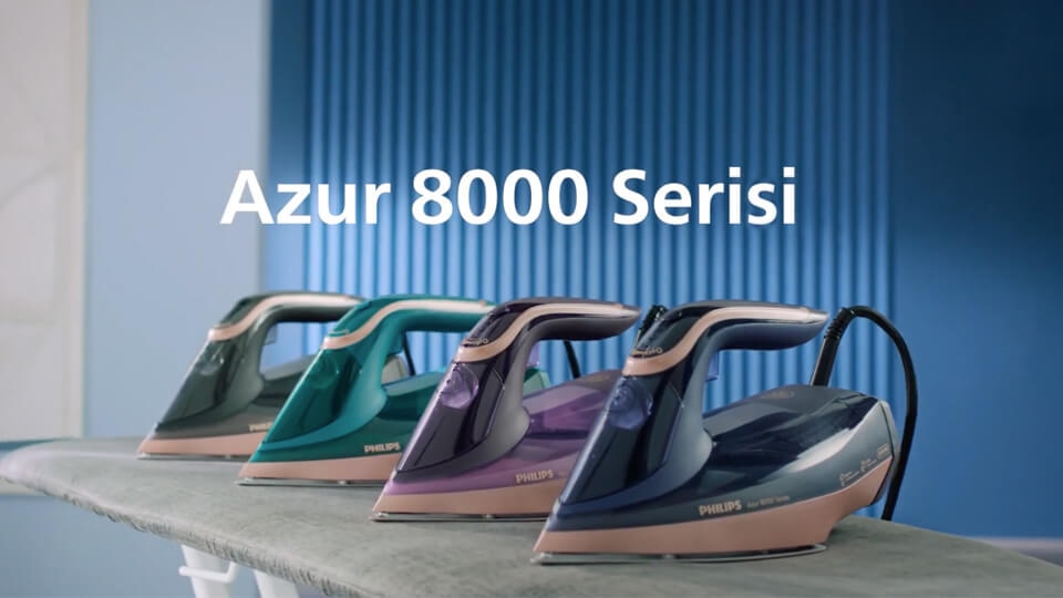 Yeni Philips Azur 8000 serisi ütüleri keşfedin!