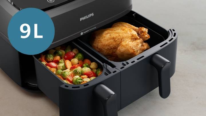 Philips Airfryer Essential XL, %90'a kadar daha az yağ ile kızartma