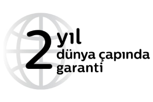 Ürün garantisi, Philips, 2 yıl garanti