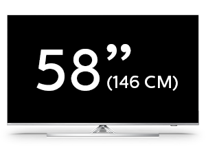 58 inç Philips Performans Serisi 4K UHD LED Android TV